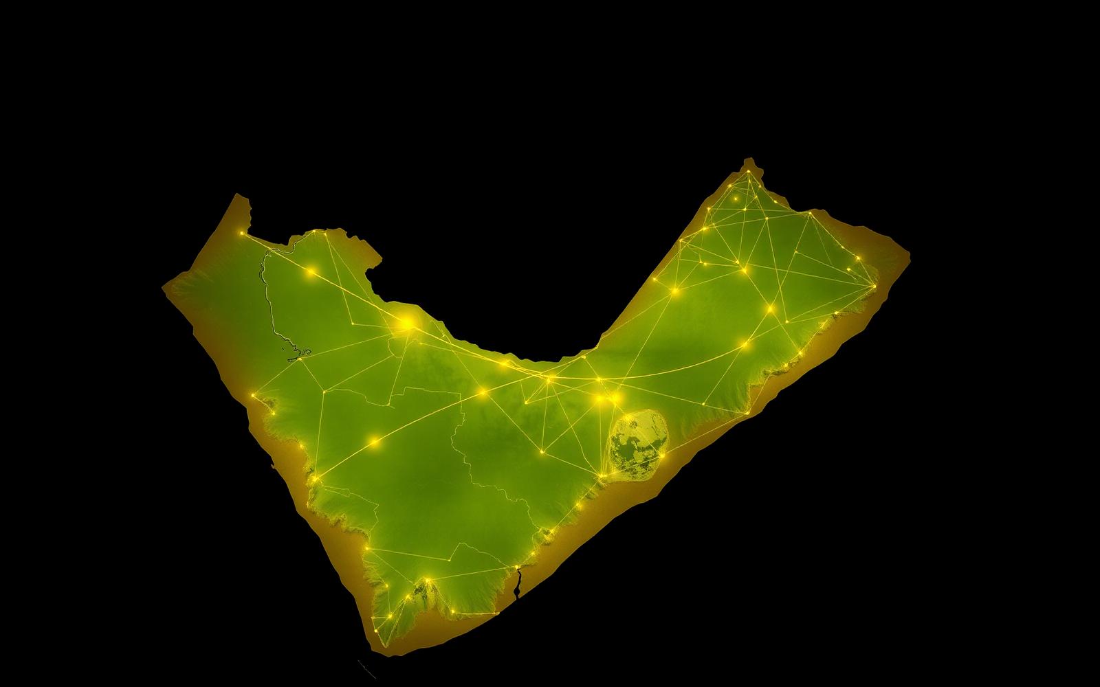GCC map